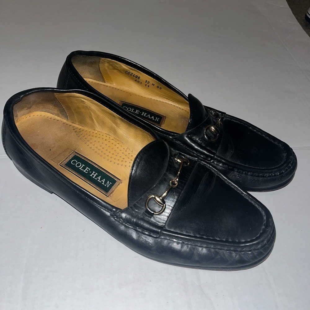 Cole Haan Black Loafers